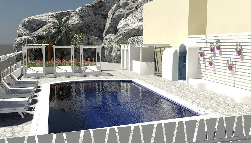 Kamári Iris Boutique Hotel מראה חיצוני תמונה